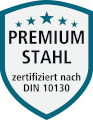 Premiumstahl zertifiziert nach DIN 10130
