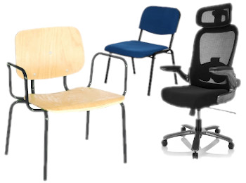 Stühle für schwergewichtige Menschen. Hoch belastbar und XXL-Größen