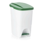 Preview: Erweiterbarer Abfallbehälter 25 l Inhalt Typ AB 120 mit grünem Deckel