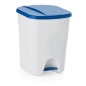 Preview: Abfallbehälter zur Müllentsorgung und Mülltrennung mit Deckel in blau