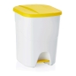 Preview: Abfallbehälter zur Müllentsorgung und Mülltrennung mit Deckel in gelb