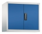 Preview: Aufsatz.- Büroschrank zur Erweiterung Metallschränke RON 2000 lichtgrau/enzianblau