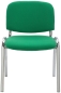Preview: Konferenzstühle (Stoff) in erfrischendem Grün - Stapelstühle K2C