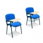 Preview: Seminarstühle mit Schreibplatte (Modell Cillian)
