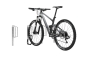 Preview: Boden-Fahrradparker zum Einbetonieren im Boden Typ FS500 90° gerade
