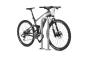 Preview: Bügel-Fahrradständer in schmaler Breite zum Aufdübeln Typ BP300
