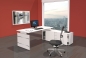 Preview: Büromöbel - Schreibtisch mit Schrankanbau