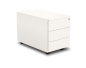 Preview: Schreibtisch Rollcontainer weiß