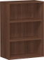 Preview: Büroregal aus Holz -  FX  Büromöbel 600 mm nussbaum