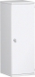 Preview: Kleiner Büroschrank mit einer Flügeltür -  FX Büromöbel weiß/weiß