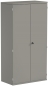 Preview: Büroschrank onyx 800 mm breit 4 OH - Ordnerschrank aus Holz