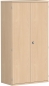 Preview: Büroschrank buche 800 mm breit 4 OH - Ordnerschrank aus Holz