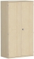 Preview: Büroschrank ahorn 800 mm breit 4 OH - Ordnerschrank aus Holz