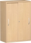 Preview: Schiebetürenschrank abschließbar – Holz Büromöbel online buche