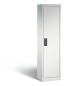 Preview: Büroschrank aus Metall 1950x400x500mm (HxTxB) RON 2000 lichtgrau/lichtgrau
