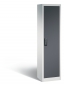 Mobile Preview: Büroschrank aus Metall 1950x400x500mm (HxTxB) RON 2000 lichtgrau/antrazit