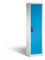 Mobile Preview: Büroschrank aus Metall 1950x400x500mm (HxTxB) RON 2000 lichtgrau/lichtblau