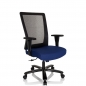 Mobile Preview: Bürostühle für Schwergewichtige blaues SItzpolster