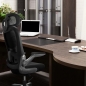 Preview: Bürostuhl für Schwergewichtige bis 220 kg Modell Herkules am Schreibtisch