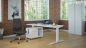 Preview: Elektrischer Schreibtisch TW180 mit 180 x 80 cm Platte im Büro