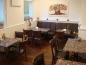 Preview: Gastronomiesitzbank Maximus mit Stühlen und Tischen