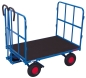 Preview: Handpritschenwagen 2G - 1140 x 800 mm - Luftreifen - 700 kg - blau