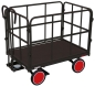 Preview: Handpritschenwagen mit 4 Gittern - 940 x 640 mm - VG - 700 kg - anthrazit