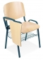 Preview: Holz-Schreibplatte für Besucherstühle Cillian Holzstühle mit Korb