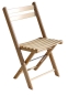 Preview: Holzklappstühle stapelbar mit Stapelrillen