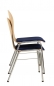 Preview: Holzschalenstühle mit Sitzpolster Modell Arche