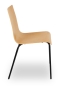 Preview: Holzschalenstühle Typ TX Konferenz- u. Besucherstühle, max. Belastung: 160 kg