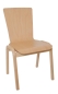 Preview: Holzstühle Typ K1 -Stapelbare Besucherstühle
