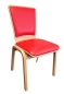 Preview: Holzstühle Typ K3 - Besucherstühle mit Polster am Sitz u. der Rückenlehne