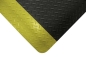 Mobile Preview: Industriematte schwarz mit gelber Seitenstreife