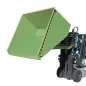 Preview: Kippbehälter am Stapler ca. 2,1 m³ RAL 6011 resedagrün