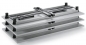 Preview: Stapelbare Klapptische 140 x 80 cm Modell Areal mit Metalltraversen zu Verstärkung