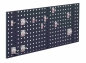 Preview: Lochplattenwand Set 1000 x 450 mm | System Typ 2 RAL 7016 anthrazitgrau