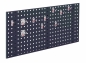 Mobile Preview: Lochplattenwand Set 1000 x 450 mm | System Typ 5 RAL 7016 anthrazitgrau