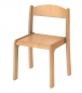 Mobile Preview: Massivholz Stühle - Besucherstühle Mabelle - Stapelbare Holzstühle