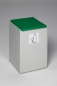 Preview: Mülltrennsystem 1 fach, 60 l, Deckel grün