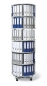 Preview: Ordnersäulen - Ordnerdrehsäulen mit 6 Etagen Ø 80 cm