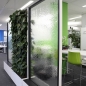 Mobile Preview: Pflanzen-Trennwand kombiniert mit einer Wasser-Trennwand