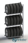 Preview: Reifenregal bzw. Anbauregal für Grundregal zur Lagerung von Reifen