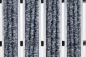 Preview: Wetterfeste Schmutzfangmatte im Aluminiumprofil grau 118,5 x 78,5 cm Typ EV 11878