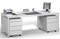 Preview: Büro-Schreibtisch mit Rollcontainer (Beispiel)