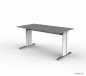 Preview: Büro Schreibtisch mit Tischplatte grafit