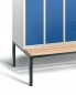 Preview: Doppelstockspind mit Holzlatten-Sitzbank