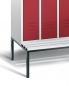 Preview: Doppelstockspind mit Sitzbank Kunststofflatten