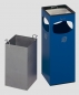 Preview: Inneneinsatz für Standascher mit Abfallbehälter blau