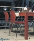 Preview: Holzschalenstühle - Besucherstühle mit Griffloch